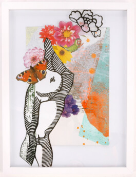 Kathrin Heyer Beckum Warendorf Kunst Kunstverein Collage Druckgraphik Installation Malerei Illustration Rhizom