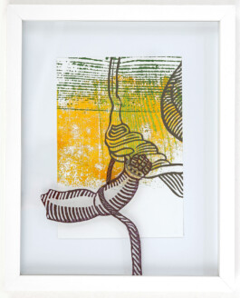 Kathrin Heyer Beckum Warendorf Kunst Kunstverein Collage Druckgraphik Installation Malerei Illustration Rhizom