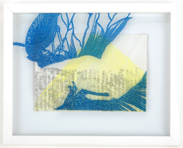 Kathrin Heyer Beckum Warendorf Kunst Kunstverein Collage Druckgraphik Installation Malerei Illustration Rhizom