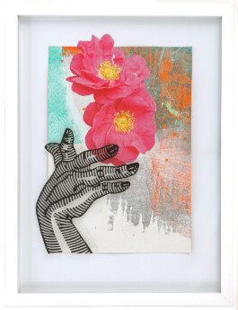 Kathrin Heyer Beckum Warendorf Kunst Kunstverein Collage Druckgraphik Installation Malerei Illustration Rhizom