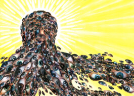 Kathrin Heyer Beckum Warendorf Kunst Kunstverein Collage Druckgraphik Installation Malerei Illustration Rhizom