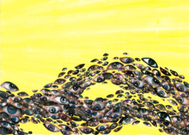 Kathrin Heyer Beckum Warendorf Kunst Kunstverein Collage Druckgraphik Installation Malerei Illustration Rhizom