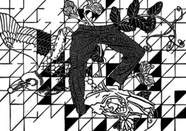 Kathrin Heyer Beckum Warendorf Kunst Kunstverein Collage Druckgraphik Installation Malerei Illustration Rhizom