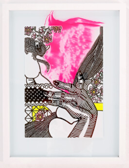 Kathrin Heyer Beckum Warendorf Kunst Kunstverein Collage Druckgraphik Installation Malerei Illustration Rhizom