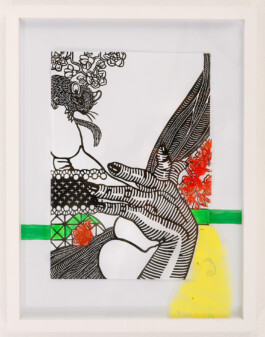 Kathrin Heyer Beckum Warendorf Kunst Kunstverein Collage Druckgraphik Installation Malerei Illustration Rhizom