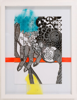 Kathrin Heyer Beckum Warendorf Kunst Kunstverein Collage Druckgraphik Installation Malerei Illustration Rhizom