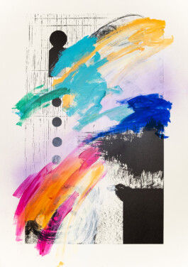 Kathrin Heyer Beckum Warendorf Kunst Kunstverein Collage Druckgraphik Installation Malerei Illustration Rhizom