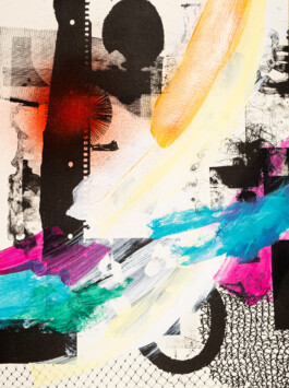 Kathrin Heyer Beckum Warendorf Kunst Kunstverein Collage Druckgraphik Installation Malerei Illustration Rhizom