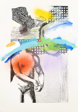 Kathrin Heyer Beckum Warendorf Kunst Kunstverein Collage Druckgraphik Installation Malerei Illustration Rhizom