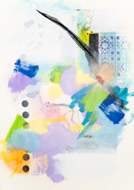 Kathrin Heyer Beckum Warendorf Kunst Kunstverein Collage Druckgraphik Installation Malerei Illustration Rhizom