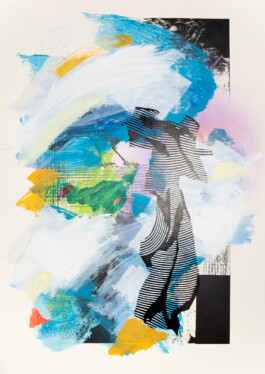 Kathrin Heyer Beckum Warendorf Kunst Kunstverein Collage Druckgraphik Installation Malerei Illustration Rhizom