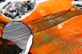 Kathrin Heyer Beckum Warendorf Kunst Kunstverein Collage Druckgraphik Installation Malerei Illustration Rhizom